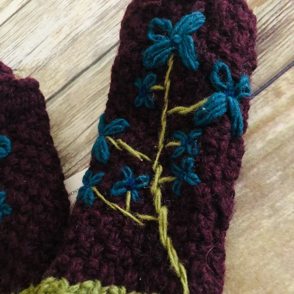 19. Girls handcrafted gloves!
